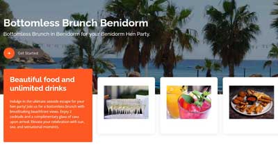 Benidorm hen Bottomless Brunch