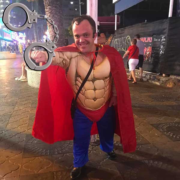 Benidorm hen dwarf stripper