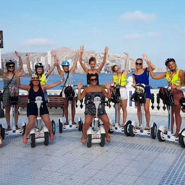 Benidorm hen Segway tour
