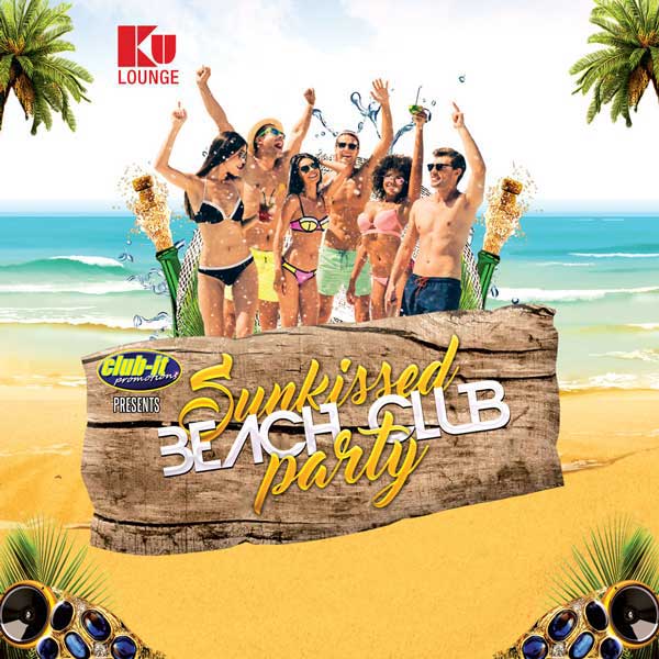 Benidorm hen sunkissed beach club party