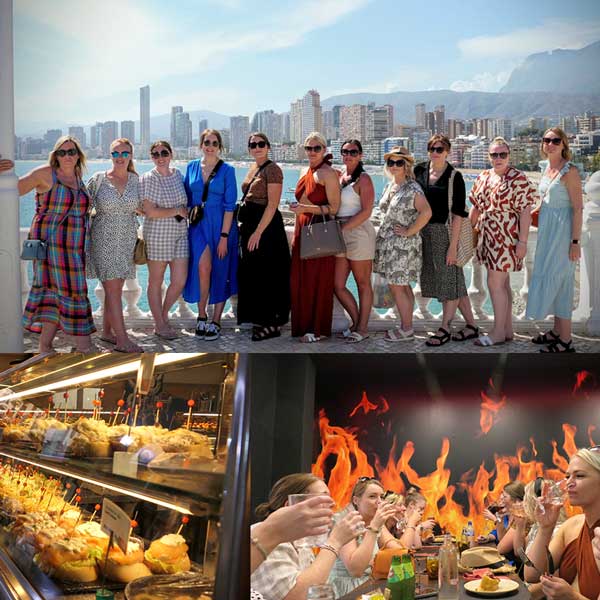tapas tour benidorm hen party